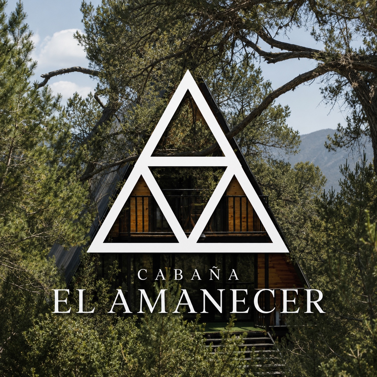 Cabaña El Amanecer entre el bosque